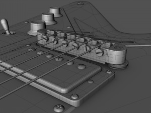 Gibson flying v 2 3Dモデル