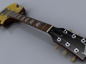 Gibson les paul 3D-Modell
