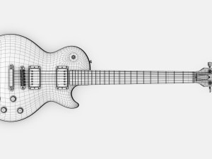 Gibson les paul 3D-Modell
