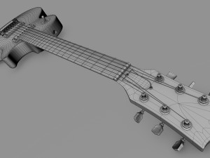 Gibson les paul 3D-Modell