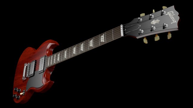 Gibson sg Modelo 3D .c4d .max .obj .3ds .fbx .stl .blend