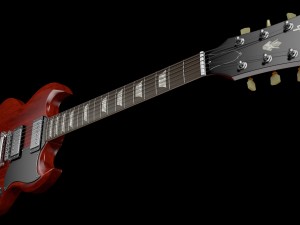 gibson sg Modello 3D