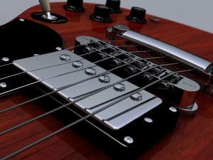 Gibson sg Modelo 3D