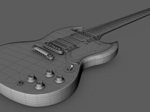 Gibson sg Modelo 3D