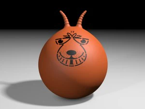 Space hopper 3D Model