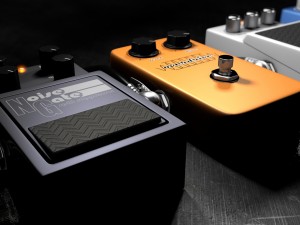 Guitar fx pedals Modelo 3D
