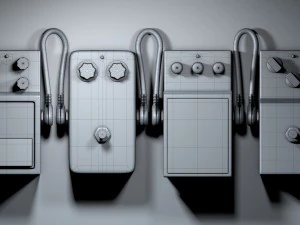 Guitar fx pedals 3D Model