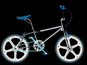 BMX 자전거 3D 모델