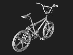 BMX 자전거 3D 모델