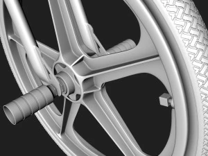 BMX 자전거 3D 모델