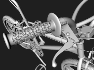 BMX 자전거 3D 모델