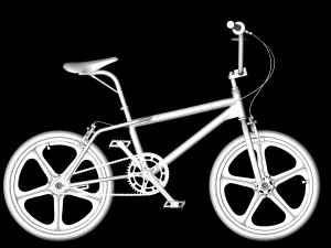 BMX 자전거 3D 모델