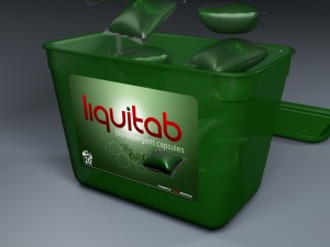 liquitab detergent 3D Model