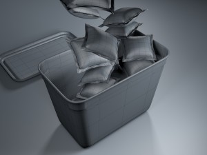 liquitab detergent 3D Model