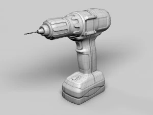 Drill 3D Model
