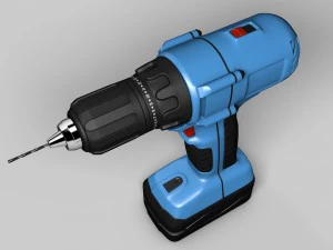 Drill 3D Model