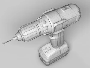 Drill 3D Model