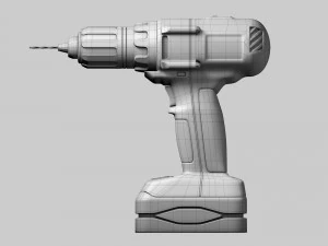 Drill 3D Model