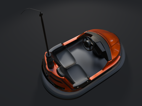 범퍼카 3D 모델