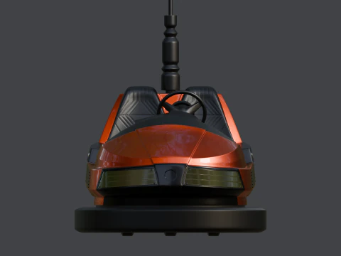 Carro de choque Modelo 3D