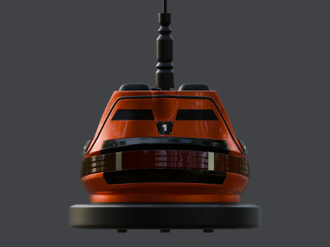 Carro de choque Modelo 3D