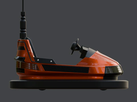 Carro de choque Modelo 3D