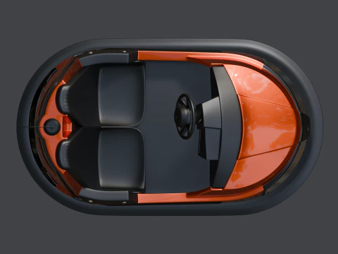 Carro de choque Modelo 3D