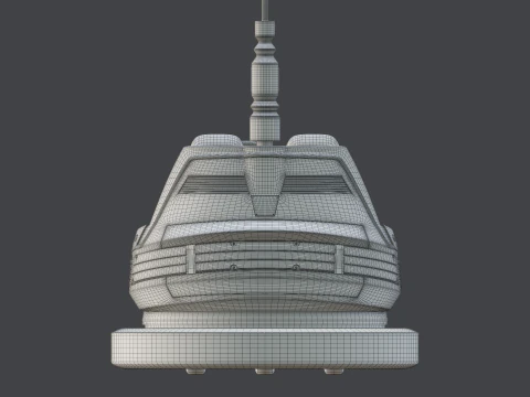 Carro de choque Modelo 3D