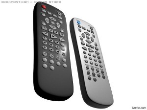 remote control Modello 3D