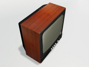 old tv Modèle 3D