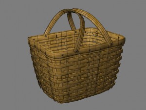basket 3Dモデル