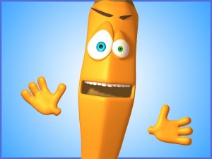 cartoon pencil Modelo 3D
