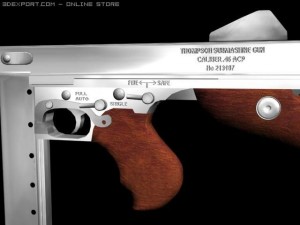 thompson m1 3D Модель