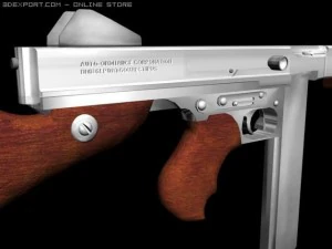 thompson m1 3D Model