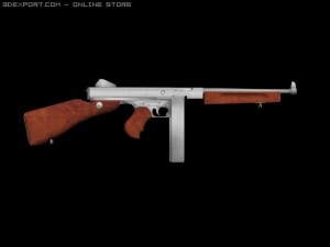 thompson m1 Modelo 3D