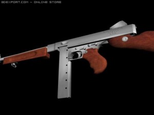 thompson m1 Modelo 3D