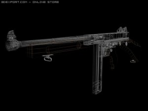 thompson m1 Modelo 3D