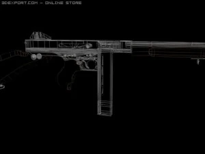 thompson m1 3D Model