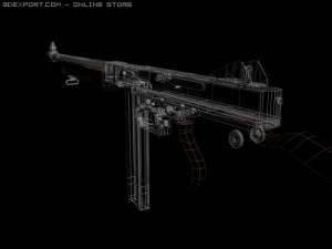 thompson m1 Modelo 3D
