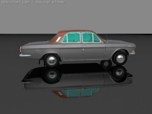 volga gaz24 Modèle 3D