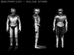 knights armor 3D Модель