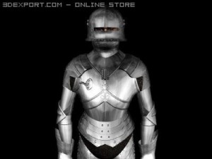 knights armor 3D Model