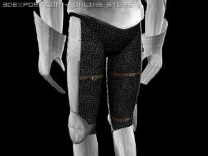 knights armor 3D Model