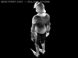 armature dei cavalieri Modello 3D