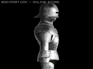 knights armor 3D Model