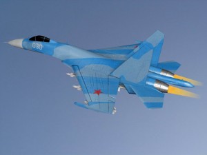 su27 flanker 3D Modell