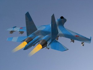 su27 flanker 3D Modell