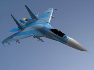 su27 flanker 3D Modell