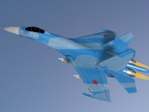 su27 flanker 3D Modell