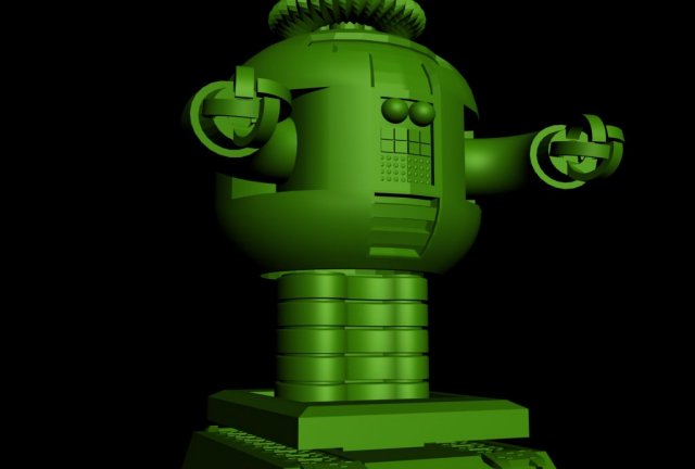 robot model Modèle 3D .c4d .max .obj .3ds .fbx .stl .blend 